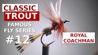 Royal Coachman  Fly Tying the Original American Dry Fly [upl. by Phare]