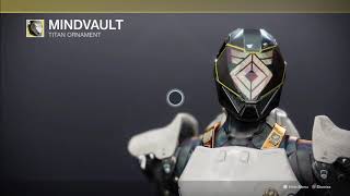 Mindvault New Insurmountable Skullfort Ornament  Destiny 2 [upl. by Aneala607]