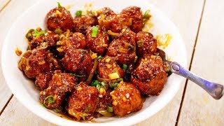 Cabbage Manchurian Recipe  Restaurant Style Veg Manchuria  Indo Chinese CookingShooking [upl. by Bodrogi]