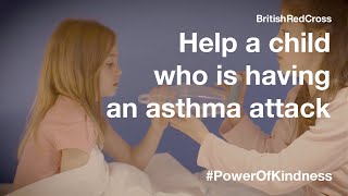 Help a child suffering from an asthma attack FirstAid PowerOfKindness [upl. by Ahsennek130]