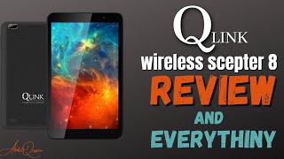 QLINK scepter 8 tablet REVIEW and EVERYTHING [upl. by Tremann997]