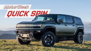 2024 GMC Hummer EV SUV  MotorWeek Quick Spin [upl. by Nnazil]