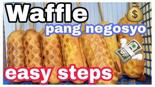 How to make WAFFLE easy steps TUTORIAL [upl. by Marlyn]