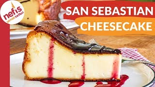 SON ZAMANLARIN MEŞHUR TATLISI 🤩San Sebastian Cheesecake Tarifi [upl. by Corene]