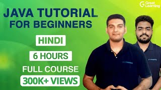 Java Tutorial in Hindi  Master Java in 6 Hours  Java programming for Beginners  Great Learning [upl. by Amasa]