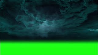 Green Screen Storm  Lightning video effects [upl. by Millicent790]