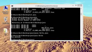 How to Compile and Run Java Program from Command Prompt [upl. by Aisyla]