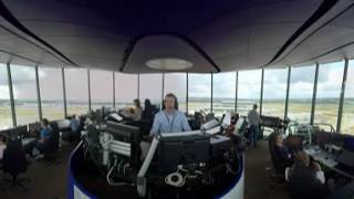 Heathrow control tower 360 2016 [upl. by Aronel]