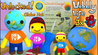 WE UNLOCKED THE GLOBE HAT amp 3 MORE PRESENTS IN WOBBLY LIFE MAJOR UPDATE [upl. by Habas]