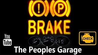 How to Fix a Red Brake Light On Your Dash [upl. by Assilav]