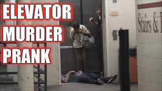 Elevator Murder Prank [upl. by Novaj]