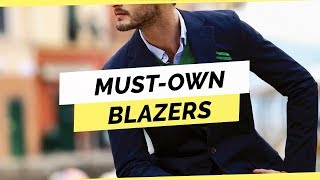 3 Types Of Blazers Every Man Should Own [upl. by Lindi]