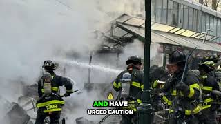 What Happened at Bryant Park’s Holiday Market Fire [upl. by Tirreg]