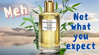 Mancera Vetiver Sensuel Review [upl. by Oirretna]